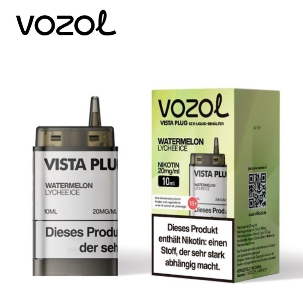 Vozol Vista Plug Ez - Watermelon Lychee Ice - Pods 20mg